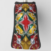 Golf Putter Hoesje met Los Angeles Kleuren Ontwerp Golfheadcover (Draai 90)