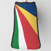 Golf Putter Hoesje met Seychellen Kleuren Ontwerp Golfheadcover (Draai 90)