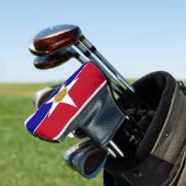Golf Putter Hoesje met vlag van Dallas, Verenigde  Golfheadcover (Insitu)