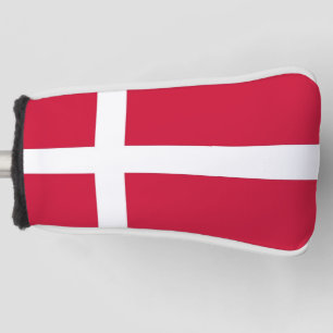 Golf Putter Hoesje met vlag van Denemarken Golfheadcover