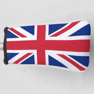 Golf Putter Hoesje met vlag van het Verenigd Konin Golfheadcover