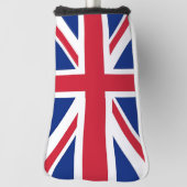 Golf Putter Hoesje met vlag van het Verenigd Konin Golfheadcover (Draai 90)