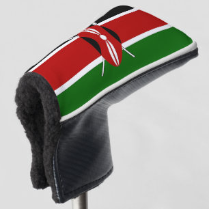 Golf Putter Hoesje met vlag van Kenia Golfheadcover