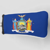 Golf Putter Hoesje met vlag van New York, Verenigd Golfheadcover (Voorkant)