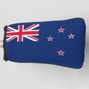Golf Putter Hoesje met vlag van Nieuw-Zeeland Golfheadcover