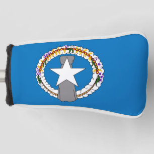 Golf Putter Hoesje met Vlag van Noordelijke Marian Golfheadcover