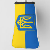 Golf Putter Hoesje met vlag van Oekraïne Golfheadcover (Draai 90)