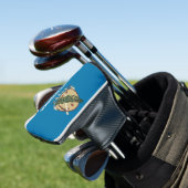 Golf Putter Hoesje met vlag van Oklahoma State, Ve Golfheadcover (Insitu)