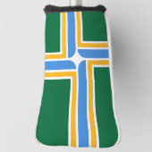 Golf Putter Hoesje met vlag van Portland, VS Golfheadcover (Draai 90)
