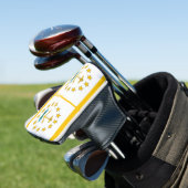 Golf Putter Hoesje met vlag van Rhode Island, Vere Golfheadcover (Insitu)