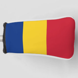 Golf Putter Hoesje met vlag van Roemenië Golfheadcover