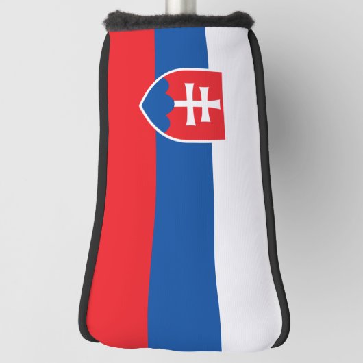 Golf Putter Hoesje met vlag van Slowakije Golfheadcover (Draai 90)