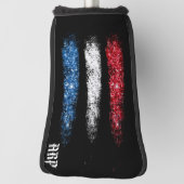 *~* Golf Putter Hoesje Patriotic Modern USA Flag Golfheadcover (Draai 90)