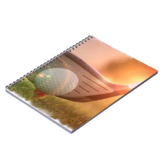 Golf Putter-laptop Notitieboek (Linkerzijde)