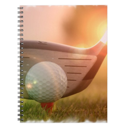 Golf Putter-laptop Notitieboek (Voorkant)
