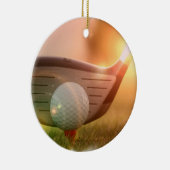 Golf Putter Ornament (Rechts)