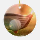 Golf Putter Ornament (Achterkant)