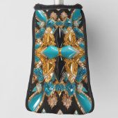 Golf Putterhoes met Bahama Kleuren Design Golfheadcover (Draai 90)