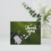 Golf Putting Green Flat Lay Collectie Briefkaart (Staand voorkant)