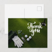 Golf Putting Green Flat Lay Collectie Briefkaart (Voorkant / Achterkant)