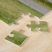 Golf Puzzle Afbeelding Cart, Course & Golfer Legpuzzel (Zijkant)