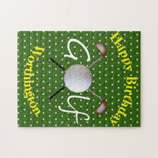 Golf Puzzle Legpuzzel (Horizontaal)