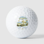 Golf Queen Bloemrijke Fairway Golfballen (Voorkant)