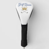 Golf Queen Crown Dames Golf Driver Headcover (Voorkant)