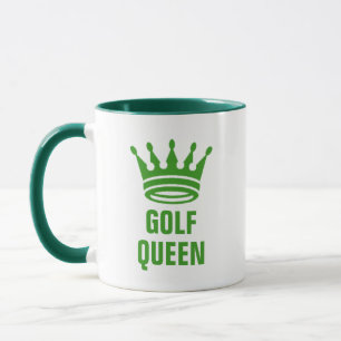 Golf Queen Funny Positive Message Golf Gift Mok