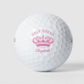 Golf Queen Gold Crown Golfballen (Voorkant)