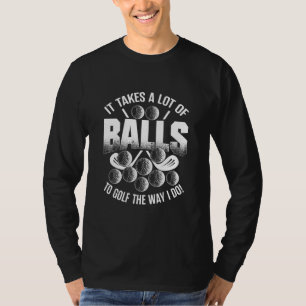 Golf Quote Apparel Funny Great Golfer Design T-shirt