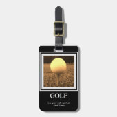 Golf Quote Bagagelabel (Voorkant verticaal)