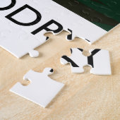 Golf-reisposter voor de lange-inktvis legpuzzel (Zijkant)