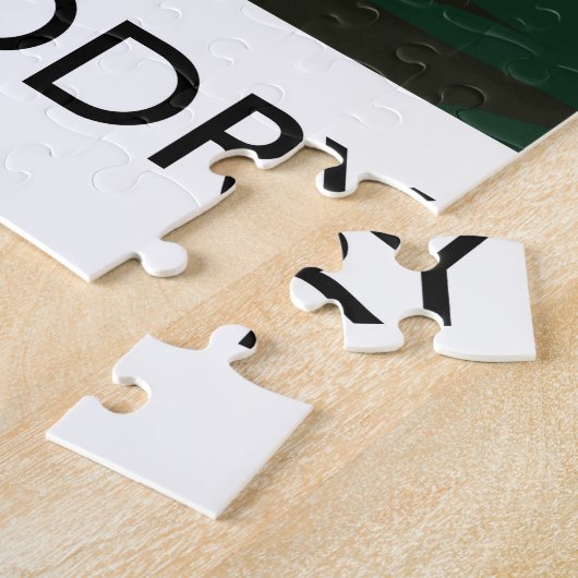 Golf-reisposter voor de lange-inktvis legpuzzel (Zijkant)