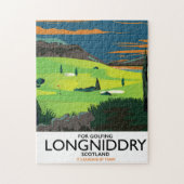 Golf-reisposter voor de lange-inktvis legpuzzel (Verticaal)