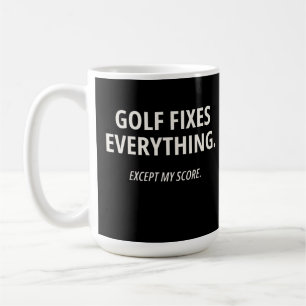 Golf Repareert Alles Behalve Mijn Score Golfer Cad Koffiemok