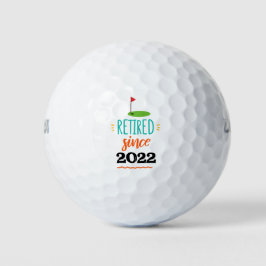 Golf Retire sinds 20xx met vlaggepensionering Golfballen