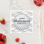 Golf Retirement Party, Aangepaste servetten (Insitu)