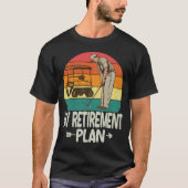 Golf Retirement Plan Golf Funny Golf Retirement T-shirt (Voorkant)