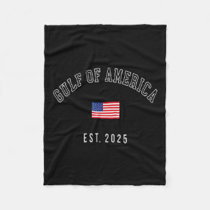 Golf Retro van Amerika EST 2025 Amerikaanse vlag M Fleece Deken