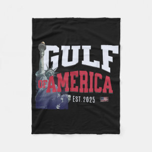 Golf Retro van Amerika EST 2025 Amerikaanse vlag M Fleece Deken