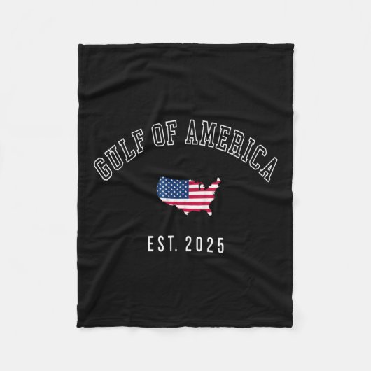 Golf Retro van de Verenigde Staten Amerika EST 202 Fleece Deken (Voorkant)