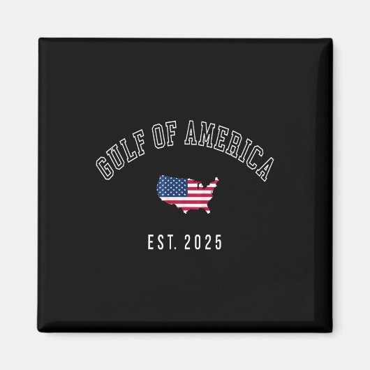 Golf Retro van de Verenigde Staten Amerika EST 202 Magneet (Voorkant)