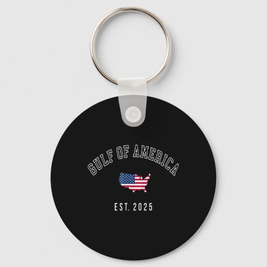 Golf Retro van de Verenigde Staten Amerika EST 202 Sleutelhanger (Voorkant)
