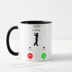 Golf roept, Gift voor Golfer, Golfer Gift Mok