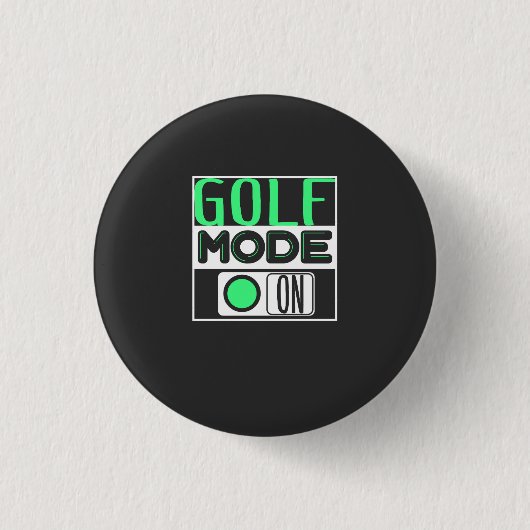 Golf Ronde Button 3,2 Cm (Voorkant)
