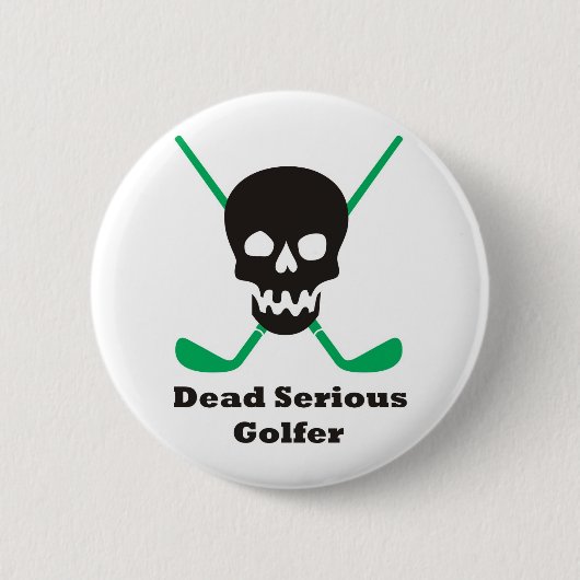 Golf Ronde Button 5,7 Cm (Voorkant)
