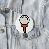 golf ronde button 7,6 cm (In situ)