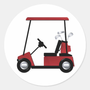 Golf Ronde Sticker