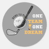 GOLF RONDE STICKER (Voorkant)